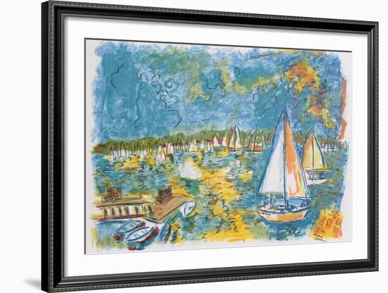 Sail Day-Wayne Ensrud-Framed Collectable Print