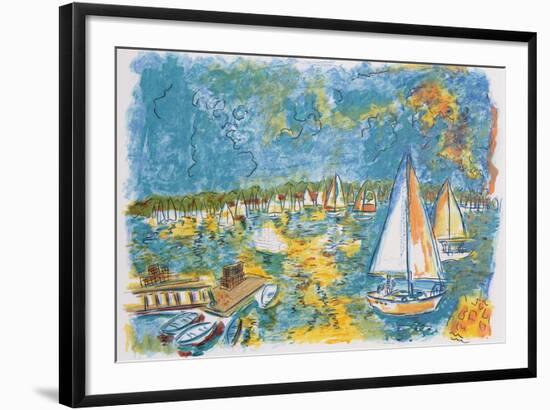 Sail Day-Wayne Ensrud-Framed Collectable Print