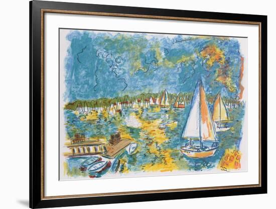 Sail Day-Wayne Ensrud-Framed Collectable Print