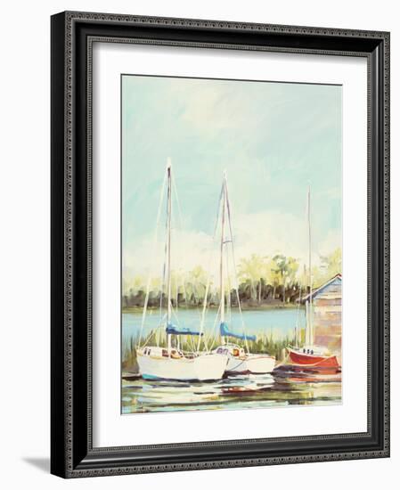 Sail Harbor-Jane Slivka-Framed Art Print