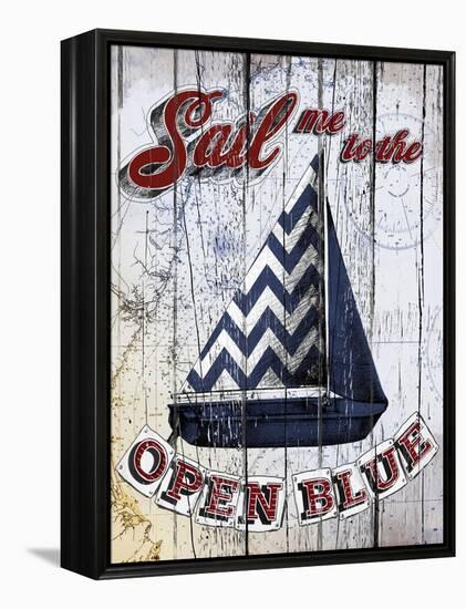 Sail Me-Art Licensing Studio-Framed Premier Image Canvas