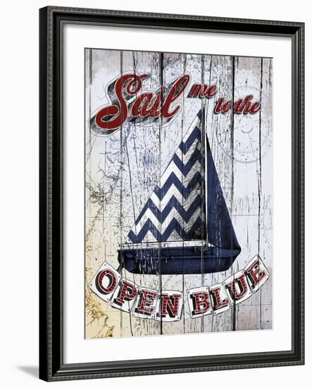 Sail Me-Art Licensing Studio-Framed Giclee Print