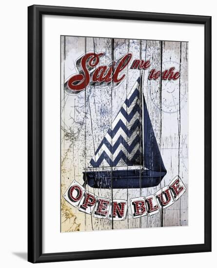 Sail Me-Art Licensing Studio-Framed Giclee Print