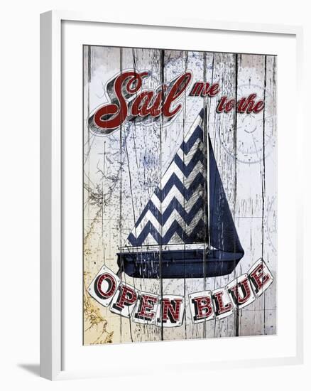 Sail Me-Art Licensing Studio-Framed Giclee Print