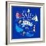 Sail on the Sea with Me-Heather Rosas-Framed Art Print