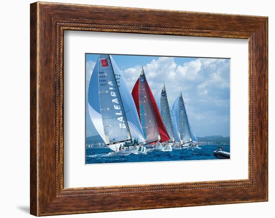 Sail Regatta-null-Framed Premium Giclee Print