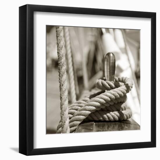 Sail Rope-PhotoINC Studio-Framed Art Print