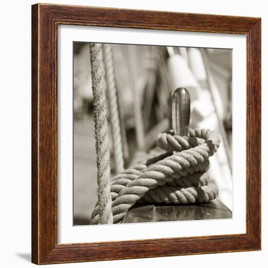 Sail Rope-PhotoINC Studio-Framed Art Print