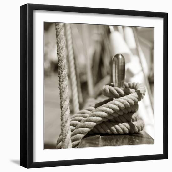 Sail Rope-PhotoINC Studio-Framed Art Print