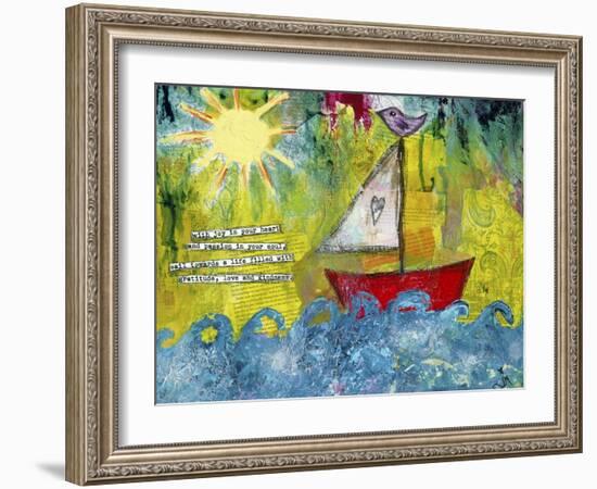 Sail Towards-Jennifer McCully-Framed Giclee Print