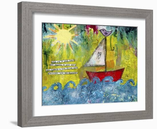 Sail Towards-Jennifer McCully-Framed Giclee Print