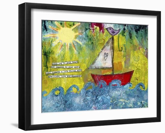 Sail Towards-Jennifer McCully-Framed Giclee Print