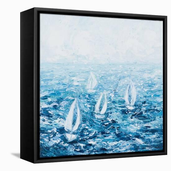 Sail With Me-Ann Marie Coolick-Framed Stretched Canvas