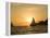 Sailboat at Sunset, Bay of Land's End (El Arco),Cabo San Lucas, Baja, Mexico-Michele Westmorland-Framed Premier Image Canvas