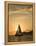 Sailboat at Sunset, Bay of Land's End (El Arco),Cabo San Lucas, Baja, Mexico-Michele Westmorland-Framed Premier Image Canvas