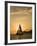 Sailboat at Sunset, Bay of Land's End (El Arco),Cabo San Lucas, Baja, Mexico-Michele Westmorland-Framed Photographic Print