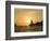 Sailboat at Sunset, Bay of Land's End (El Arco),Cabo San Lucas, Baja, Mexico-Michele Westmorland-Framed Photographic Print