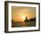 Sailboat at Sunset, Bay of Land's End (El Arco),Cabo San Lucas, Baja, Mexico-Michele Westmorland-Framed Photographic Print