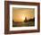 Sailboat at Sunset, Bay of Land's End (El Arco),Cabo San Lucas, Baja, Mexico-Michele Westmorland-Framed Photographic Print