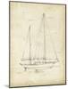 Sailboat Blueprint VI-Ethan Harper-Mounted Art Print