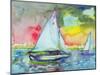 Sailboat Evening-Brenda Brin Booker-Mounted Giclee Print