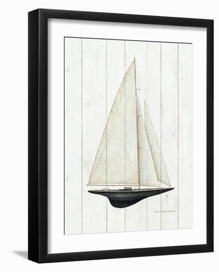 Sailboat II-David Cater Brown-Framed Art Print