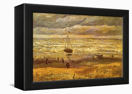 Sailboat in Storm, 1882-Vincent van Gogh-Framed Premier Image Canvas
