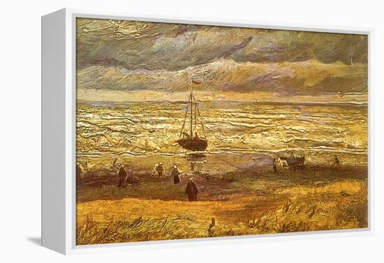 Sailboat in Storm, 1882-Vincent van Gogh-Framed Premier Image Canvas