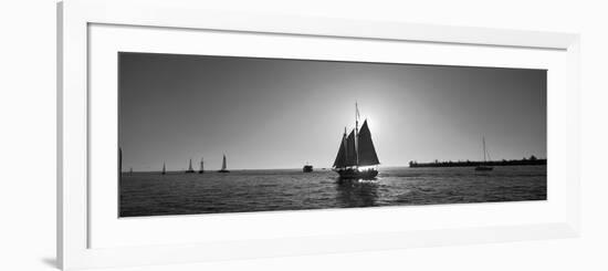 Sailboat, Key West, Florida, USA-null-Framed Photographic Print