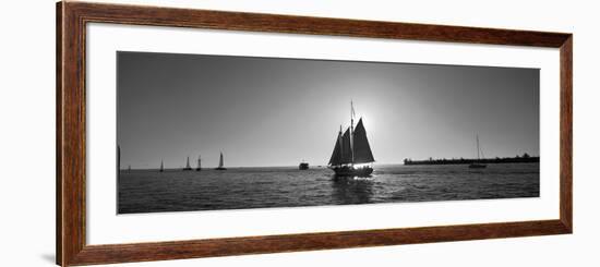 Sailboat, Key West, Florida, USA-null-Framed Photographic Print