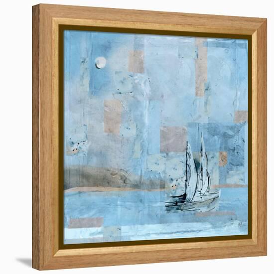 Sailboat No. 1-Marta Wiley-Framed Stretched Canvas