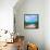 Sailboat on Coast II-Vivien Rhyan-Framed Stretched Canvas displayed on a wall