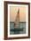 Sailboat on Lake Michigan, Indiana Dunes, Indiana, USA-Anna Miller-Framed Photographic Print