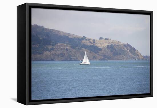 Sailboat on the Bay, Sausalito, Marin County, California-Anna Miller-Framed Premier Image Canvas