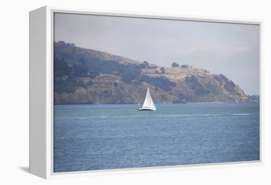 Sailboat on the Bay, Sausalito, Marin County, California-Anna Miller-Framed Premier Image Canvas