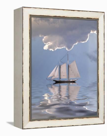 Sailboat On Water-rolffimages-Framed Stretched Canvas