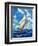 "Sailboat Race,"July 1, 1928-Anton Otto Fischer-Framed Giclee Print