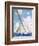 "Sailboat Regatta,"September 8, 1934-Anton Otto Fischer-Framed Giclee Print