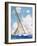 "Sailboat Regatta,"September 8, 1934-Anton Otto Fischer-Framed Premium Giclee Print