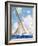 "Sailboat Regatta,"September 8, 1934-Anton Otto Fischer-Framed Giclee Print