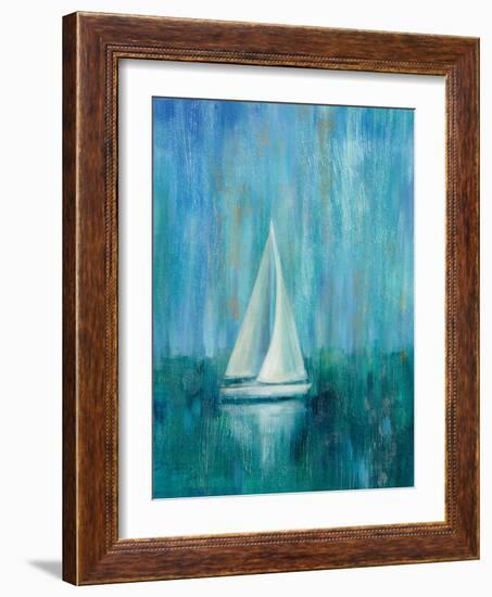 Sailboat Simplicity I-null-Framed Art Print