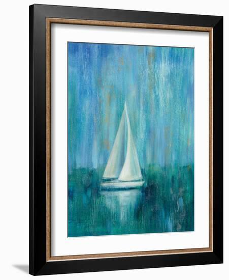 Sailboat Simplicity I-null-Framed Art Print