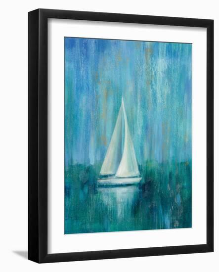 Sailboat Simplicity I-null-Framed Art Print