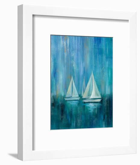 Sailboat Simplicity II-null-Framed Art Print