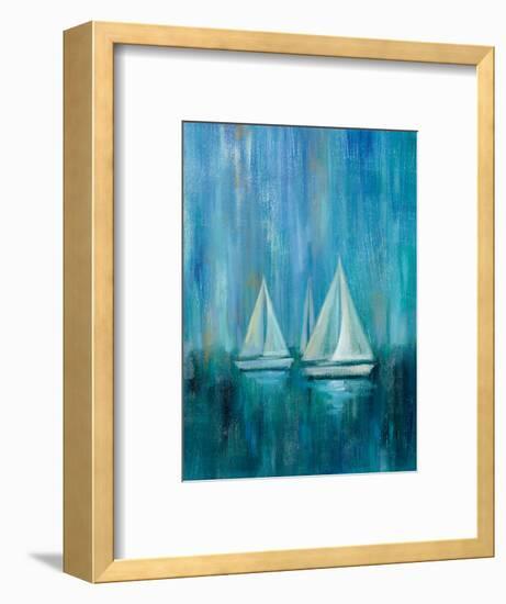 Sailboat Simplicity II-null-Framed Art Print