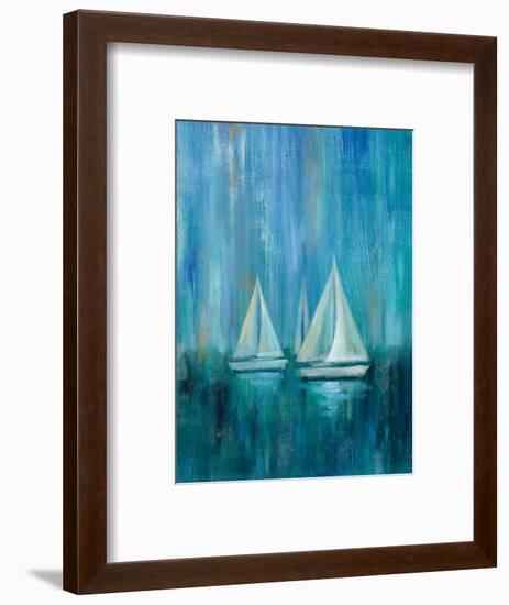 Sailboat Simplicity II-null-Framed Art Print