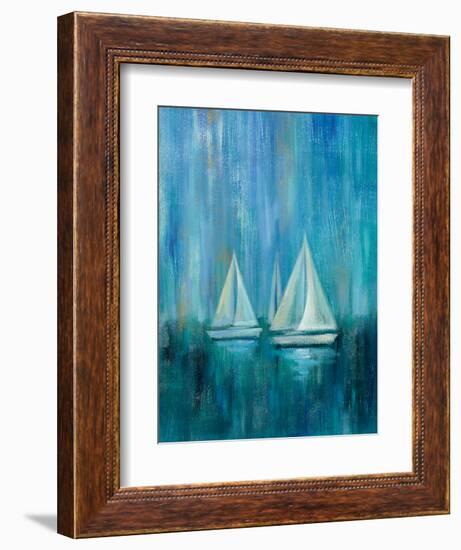 Sailboat Simplicity II-null-Framed Art Print