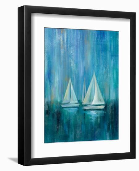 Sailboat Simplicity II-null-Framed Art Print