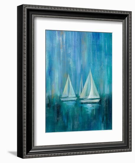 Sailboat Simplicity II-null-Framed Art Print