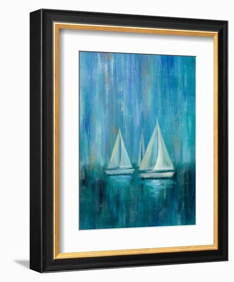 Sailboat Simplicity II-null-Framed Art Print